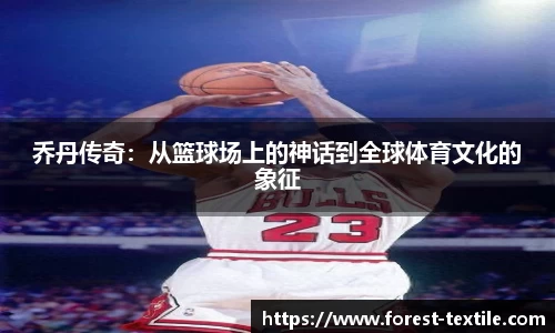 乔丹传奇：从篮球场上的神话到全球体育文化的象征